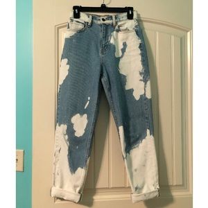 Bleach mom jean!